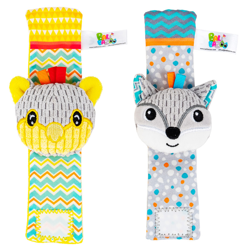 Balibazoo Grzechotki na rączkę zwierzątka 82061