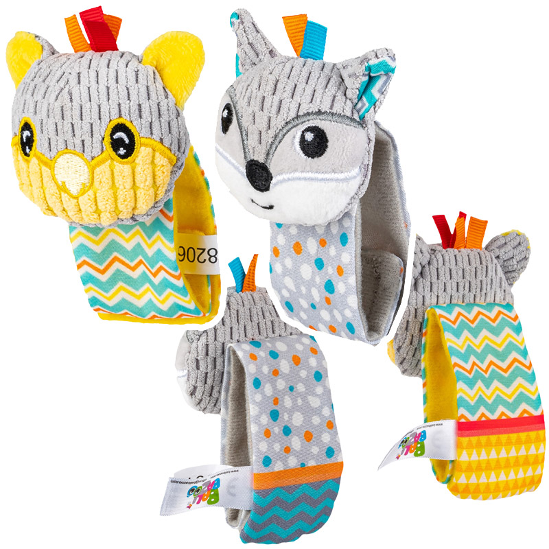 Balibazoo Grzechotki na rączkę zwierzątka 82061