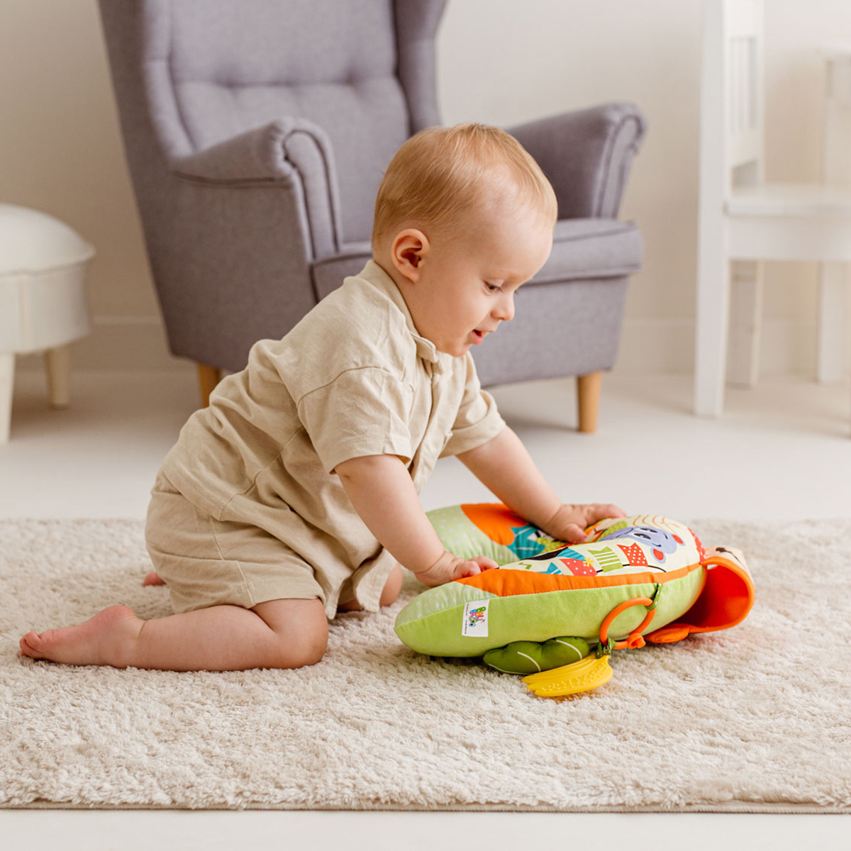 Balibazoo Poduszka Rogal Aktywna Dżungla 82824