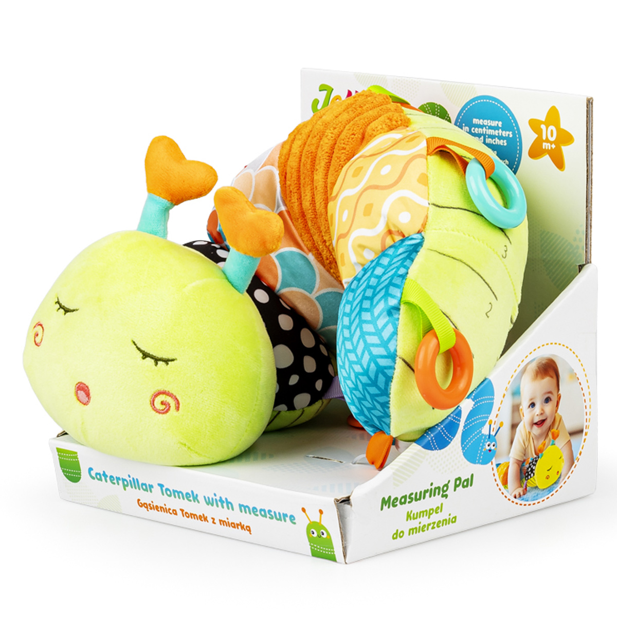 Jolly Baby Gąsienica Tomek z Miarką 82607
