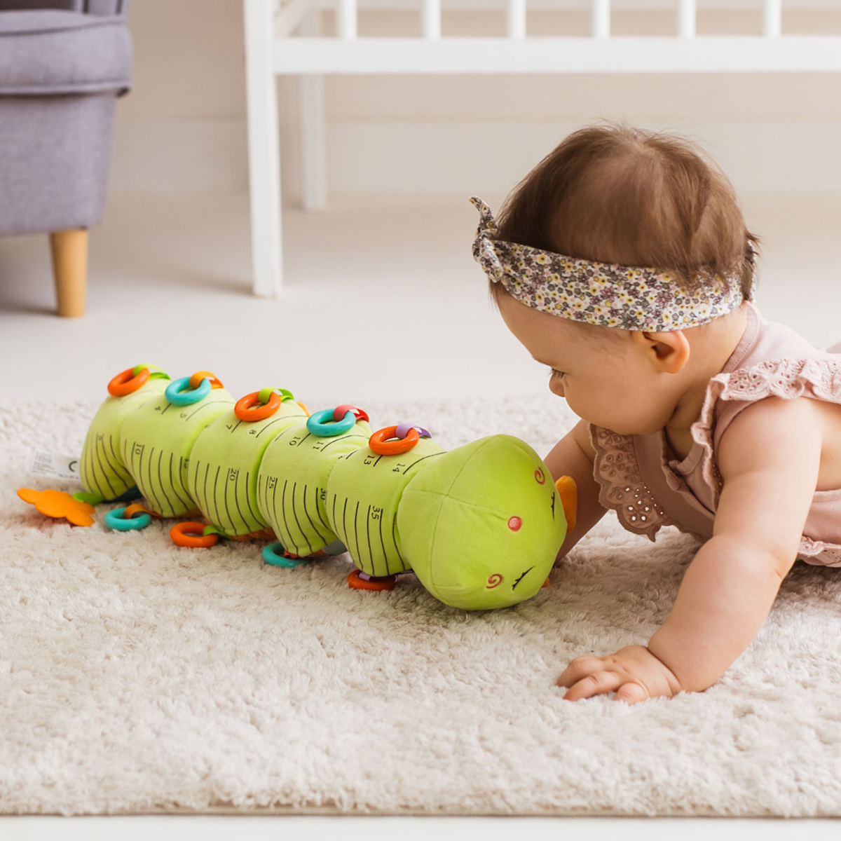 Jolly Baby Gąsienica Tomek z Miarką 82607