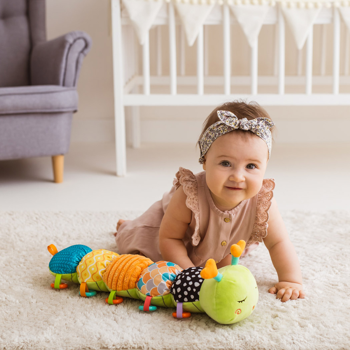 Jolly Baby Gąsienica Tomek z Miarką 82607