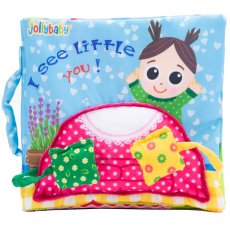 Jolly Baby Książeczka I see little you EN