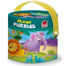 Maxi puzzle 2w1 zoo